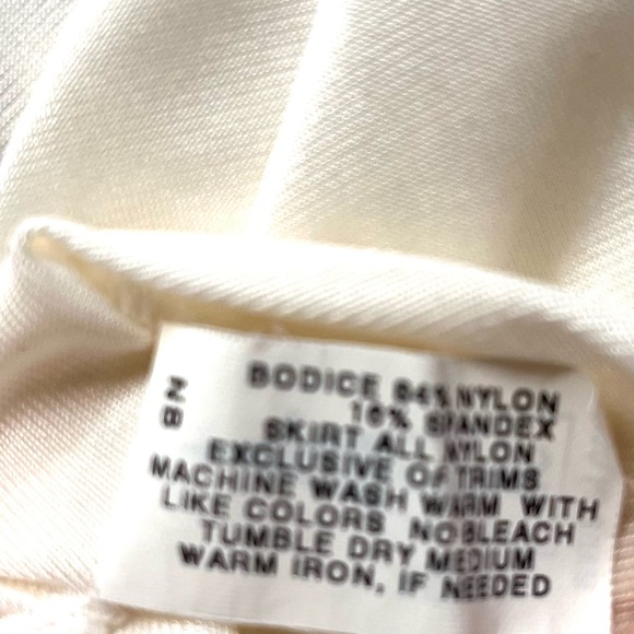 Vintage Shadowline Cream Stretch Lingerie Nightgown Peignoir Robe Set Large - Picture 11 of 11